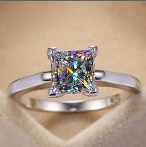 Sterling Silver and White Sapphire Ring